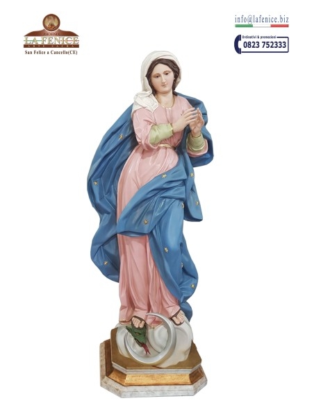 Madonna Miracolosa da cm.140 - LINEA ORO - MIR273  -  MIR273
