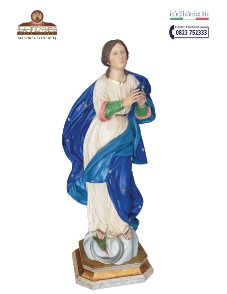 Miraculous Madonna 140 cm - GOLD LINE - MIR272.  -  MIR272