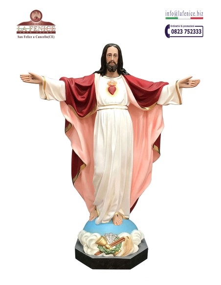 Sacred Heart of Jesus open arms 85 cm - SCR415.  -  SCR415