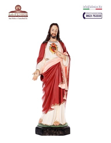 Sacred Heart of Jesus 85 cm - SCR412-85.  -  SCR412-85
