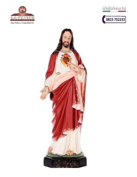 Sacred Heart of Jesus 85 cm - SCR412-85.  -  SCR412-85