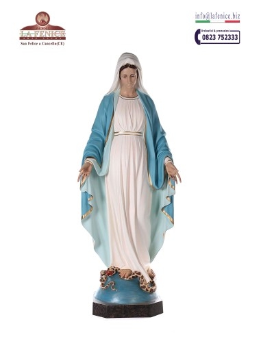 Madonna Miracolosa da cm.180 - MIR214-180.  -  MIR214-180