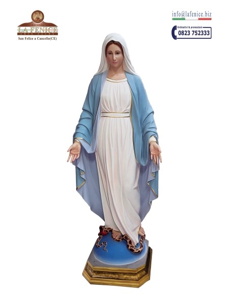 Madonna Miracolosa da cm.180 - MIR214S-180.  -  MIR214S-180
