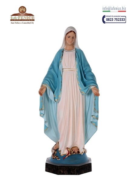 Madonna Miracolosa da cm.85 - MIR214-85.  -  MIR214-85