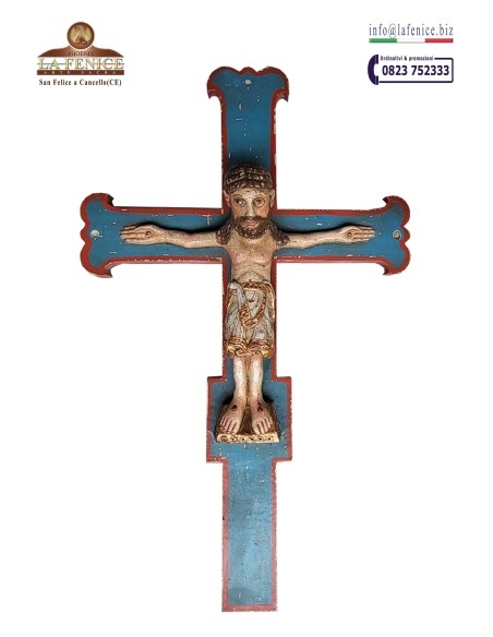 70 cm crucifix with draped dress - CFS555  -  CFS555