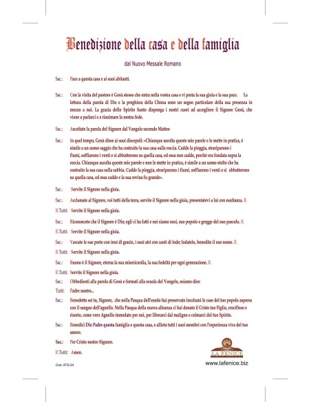 Blessing of home and family - ATS24  -  ATS24