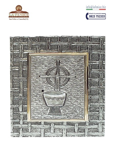 Tabernacolo a muro in ottone - TAB333  -  TAB333