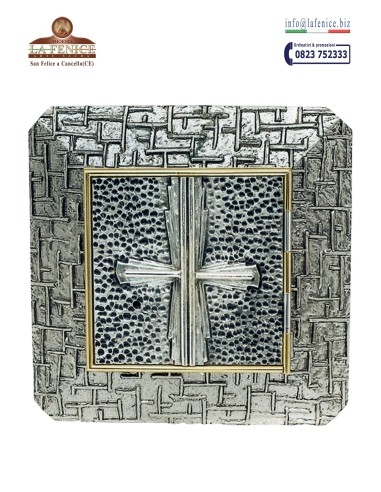 Tabernacolo a muro in ottone - TAB349  -  TAB349