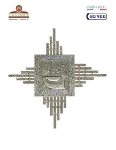 Tabernacolo a muro in ottone - TAB2106  -  TAB2106