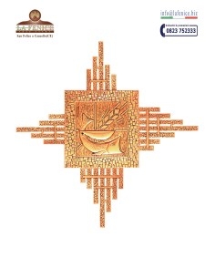 Brass wall tabernacle - TAB2106  -  TAB2106 2