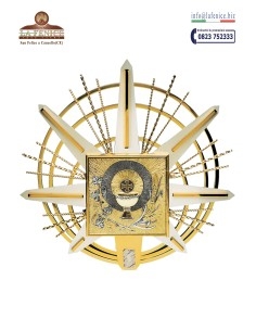 Tabernacolo a muro in ottone - TAB3470  -  TAB3470