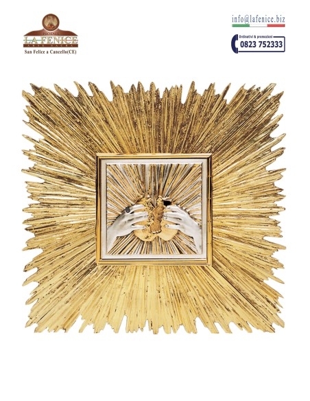 Tabernacolo a muro in ottone - TAB3479  -  TAB3479