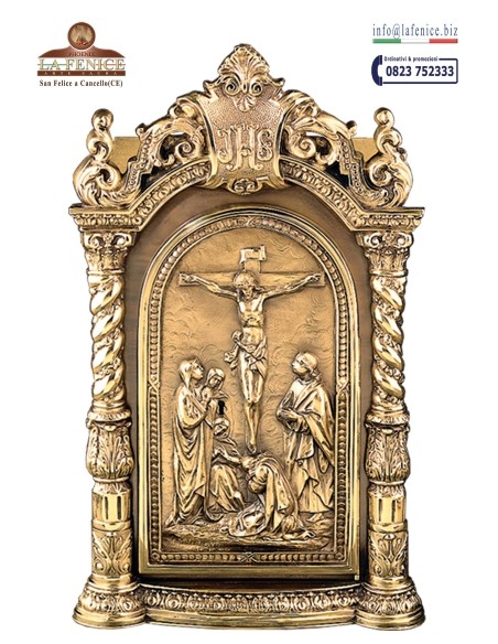 Tabernacolo Barocco in ottone - TAB4108  -  TAB4108