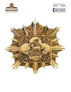 Tabernacolo a muro in ottone - TAB4177  -  TAB4177