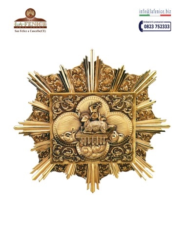 Tabernacolo a muro in ottone - TAB4177  -  TAB4177