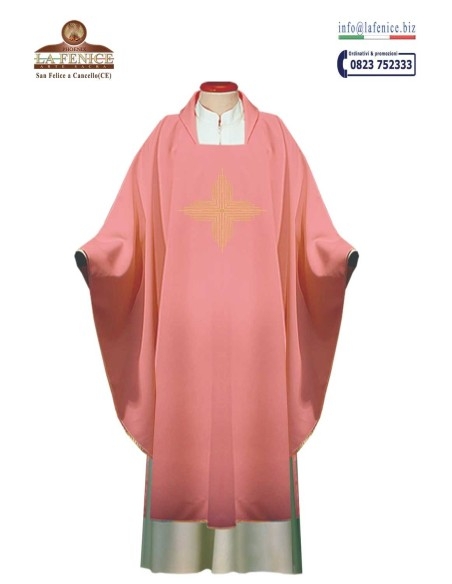 Embroidered chasuble rosacea - CAS333R.  -  CAS333R