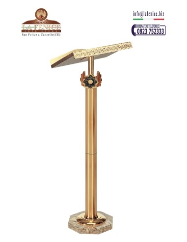 Processional lectern with enamel - LEA2084  -  LEA2084-S