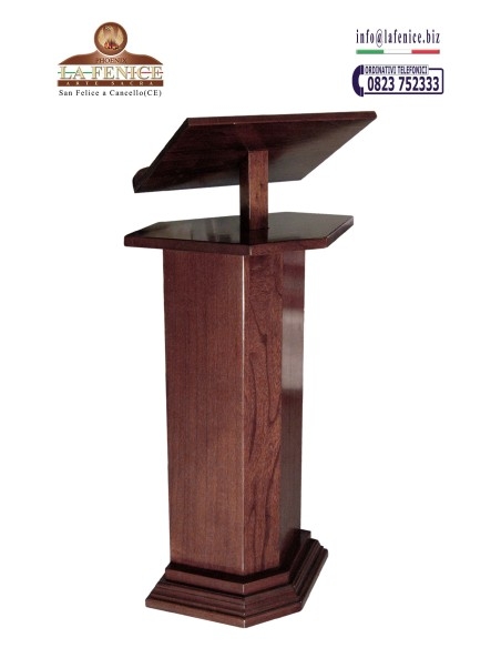 Leggio/Ambone astile in legno - LEA125  -  LEA125