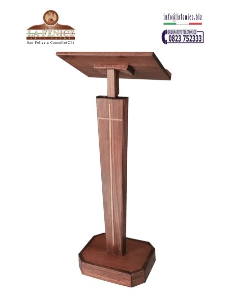 Wooden processional lectern - LEA128  -  LEA128 Wooden processional lectern - LEA128  -  LEA128