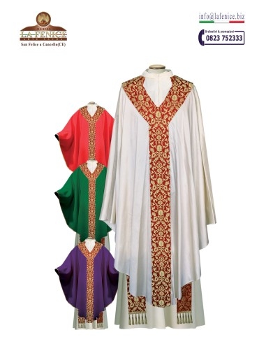 Gothic chasuble - CAS2971S-FATIMA  -  CAS2971S-FATIMA
