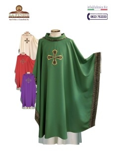 Embroidered chasuble rosacea - CAS1371  -  CAS1371