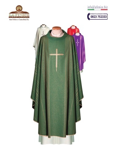 Embroidered monastic chasuble - CAS2125  -  CAS2125