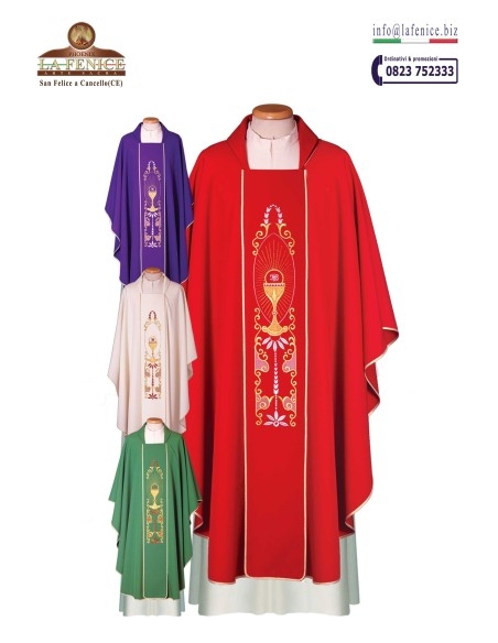 Embroidered Chasuble - CAS3488  -  CAS3488