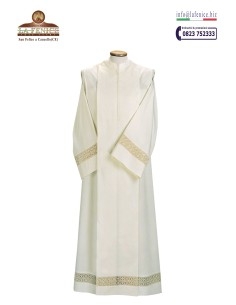 Alb with pleat - CAM514  -  CAM514