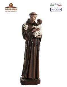 Sant'Antonio da Padova da cm.100 - SNT113  -  SNT113-100
