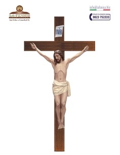 Crocifisso classico con corpo da cm.190 - CFS949  -  CFS944-180