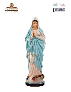 Madonna Miracolosa mani giunte da cm.135- MIR231  -  MIR231-135