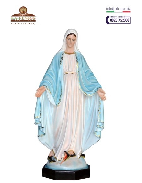 Madonna Miracolosa da cm.130 - MIR214  -  MIR214-130
