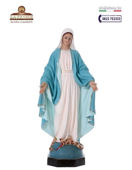 Madonna Miracolosa da cm.110 - MIR214  -  MIR214-110