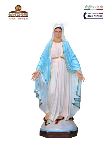 Madonna Miracolosa da cm.160 - MIR214  -  MIR214-160