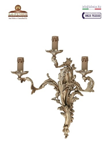 Brass wall light with 3 light points - APO113  -  APO113