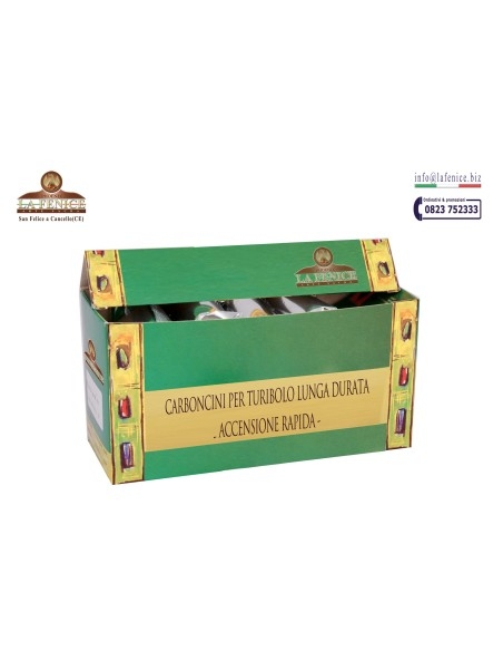 Carboncino per turibolo - CRB100V  -  CRB100-VERDE