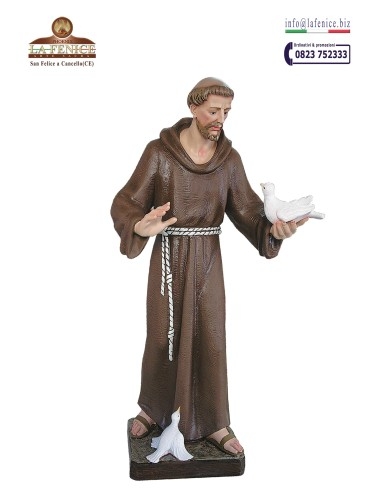 San Francesco d'Assisi da cm.85 - SFA136  -  SFA136-85