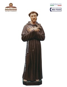 Saint Francis of Assisi 150 cm - SFA117  -  SFA117-150