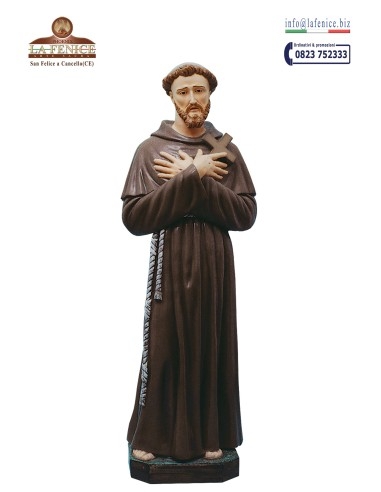 San Francesco d'Assisi da cm.150 - SFA117  -  SFA117-150