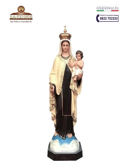 Madonna del Carmine con Bambino da cm.130 - CRM218  -  CRM218-130