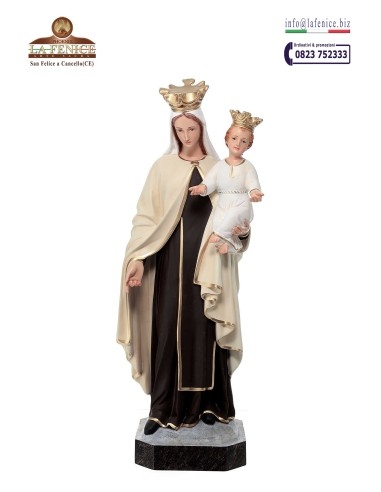 Madonna del Carmine con Bambino da cm.65 - CRM218  -  CRM218-65