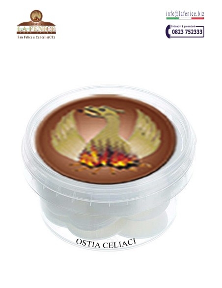Ostia sacerdotale per celiaci in confezione 20 pezzi, diam. 7,5 cm - OSTIA CELIACI  -  OSTIA CELIACI