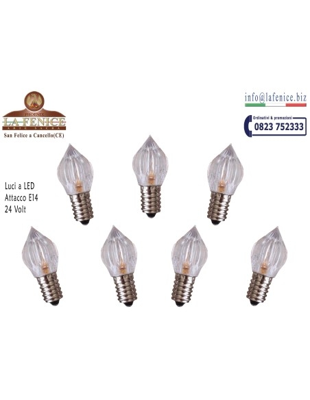 LED bulb E14 socket - LMPLED  -  LED lampadina ambra