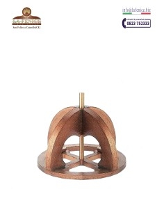 Croce astile in legno, completa di asta - CRO956-AS  -  CRO956-AS 2