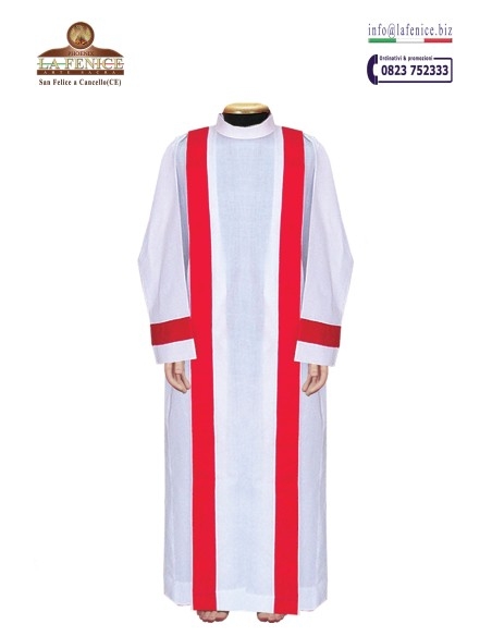 Tarcisiana per chierico con bande rosse - 424  -  424