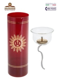 Vetro rosso rubino per SS. Sacramento - RUB020  -  RUB020