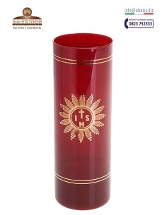 Vetro rosso rubino per SS. Sacramento - RUB020  -  RUB020 2