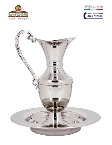 Brocca e piatto per battesimo - BRC628  -  BRC628