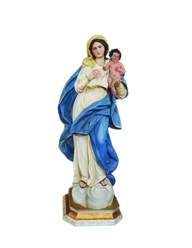 Madonna with Child 140 cm - GOLD LINE - MAD276.  -  MAD276