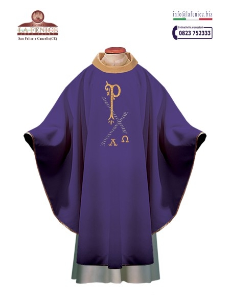 CAS21622-ORO - Embroidered Chasuble.  -  CAS21622-ORO